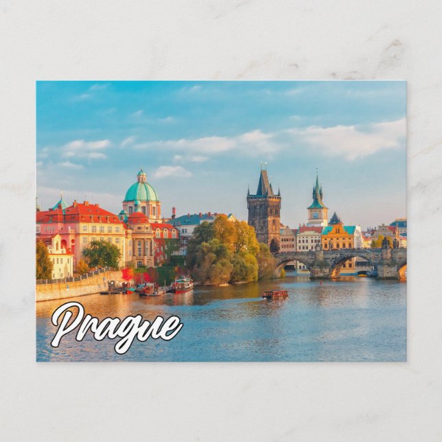 Prague, Czech Republic Postcard (Front)