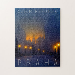 Prague Czech Republic Praha Charles Bridge Jigsaw Puzzle