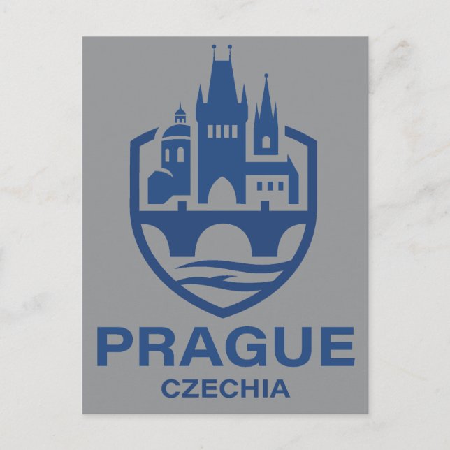 Prague Czechia Europe Postcard (Front)