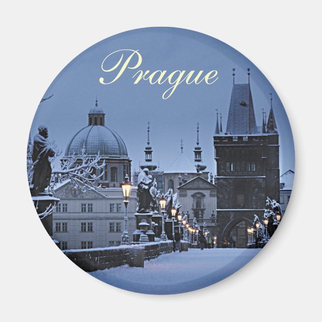 Prague fridge magnet (Front)