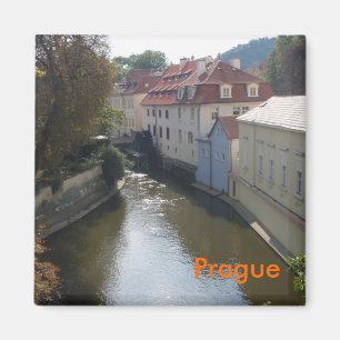prague fridge magnet