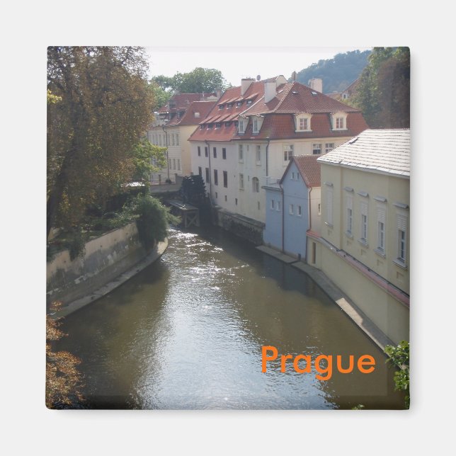 prague fridge magnet (Front)