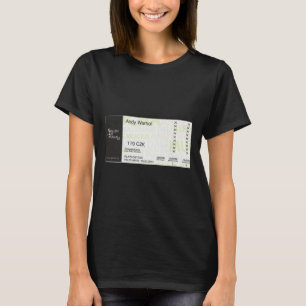 Prague Gallery Exhibition Ticket Sticker T-Shirt