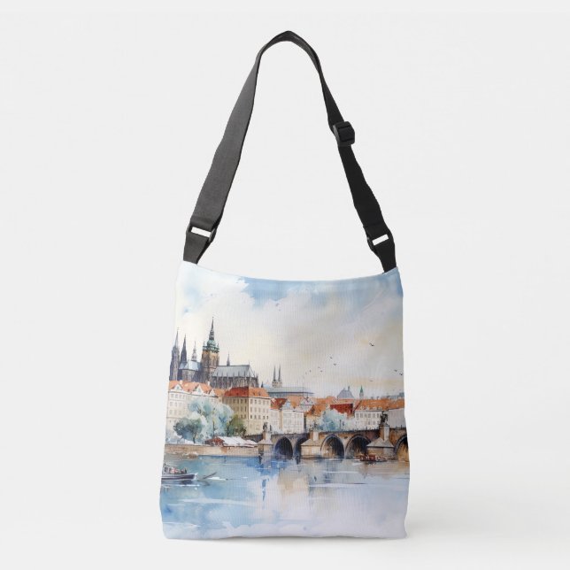 Prague in Czech Republic  Crossbody Bag (Front)