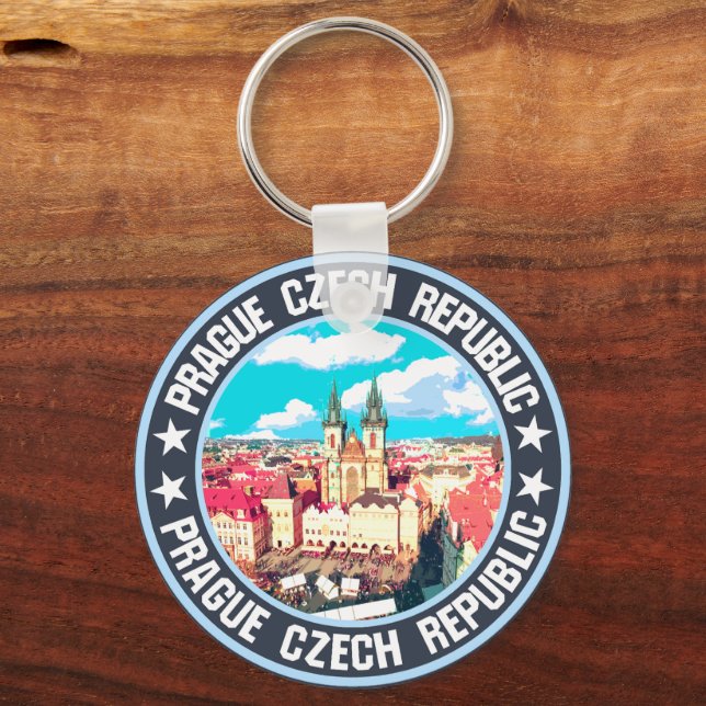 Prague                                             key ring (Front)