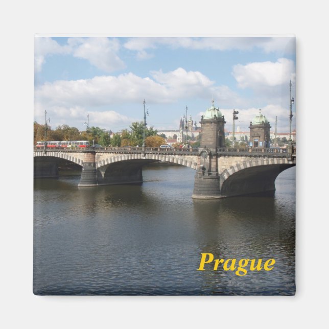 Prague kitchen magnet (Front)