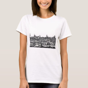 Prague medieval capital of Czech Republic T-Shirt