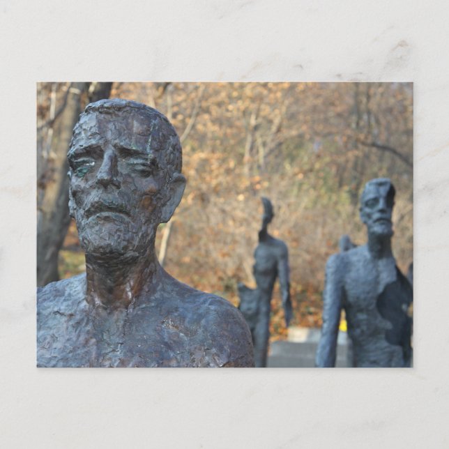 Prague memorial postcard (Front)