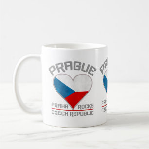 PRAGUE mugs - choose style & colour