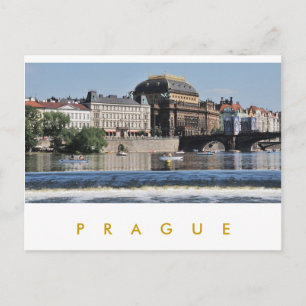 Prague – National Theatre Postcard