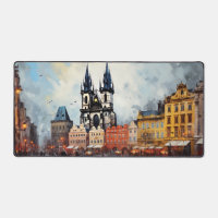 Prague night in Czech Republic