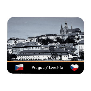 Prague, Old City & Prague Castle /Czechia Magnet