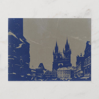 PRAGUE OLD TOWN SQUARE POSTCARD