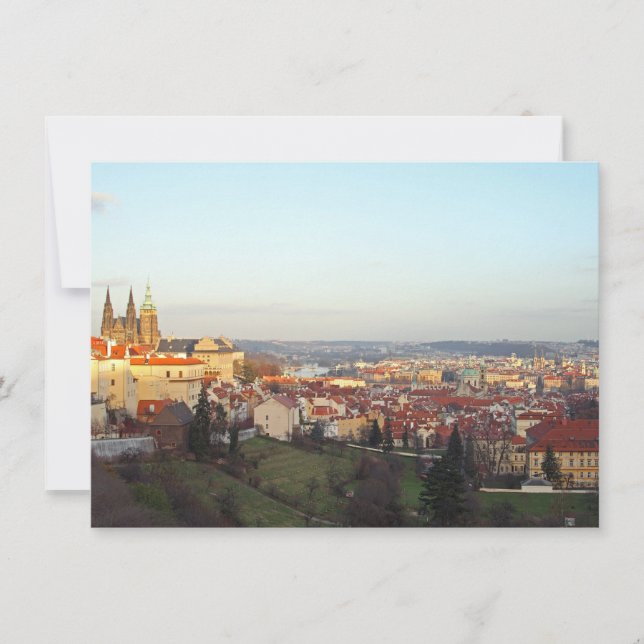 Prague panorama Card (Front)