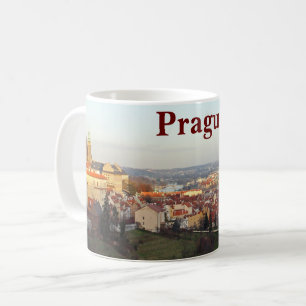 Prague panorama coffee mug