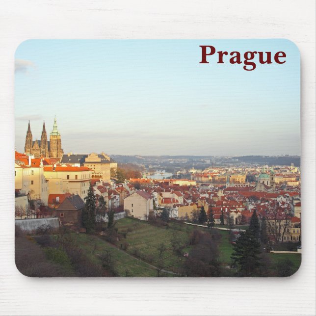 Prague panorama mouse pad (Front)