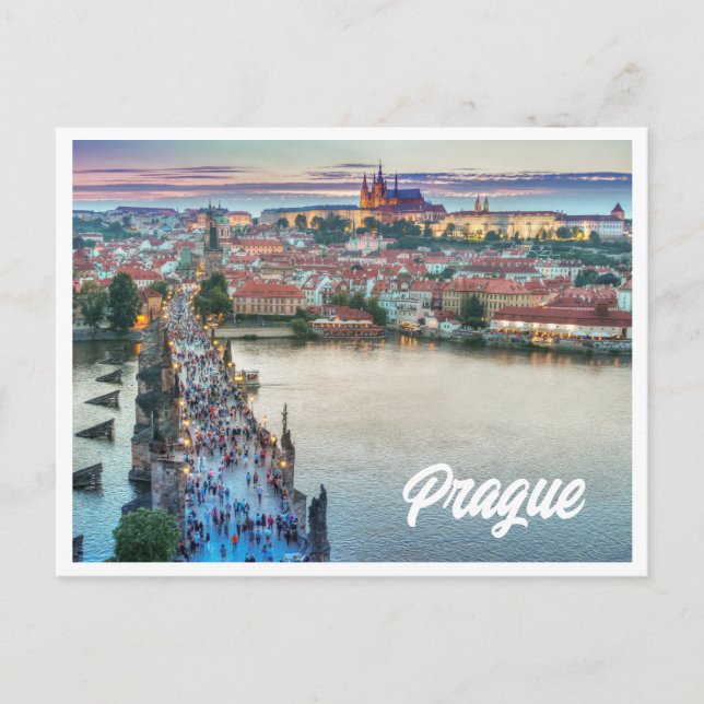 Prague Photo Postcard (Front)
