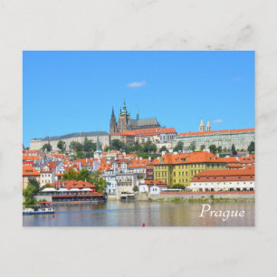 Prague  postcard