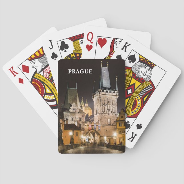 Prague Premium  Playing Cards (Back)