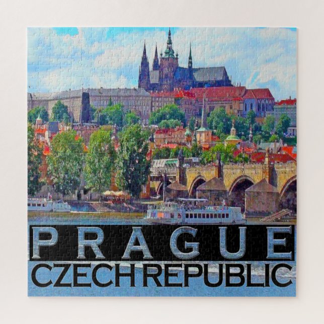 Prague Square Puzzle (Vertical)