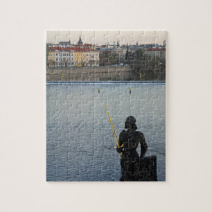 Prague statue jigsaw puzzle