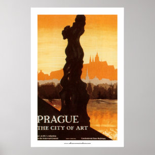 Prague - The City of Art Poster