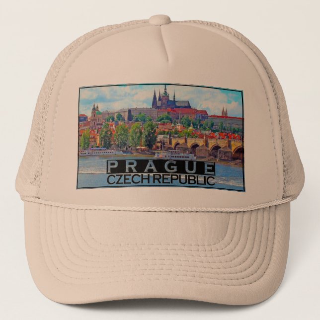 Prague Trucker Hat (Front)