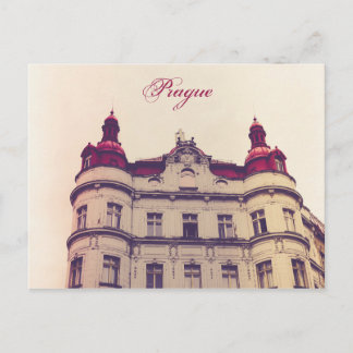 Prague Vintage Style Postcard
