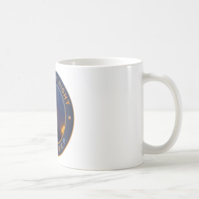 Praha by Night Coffee Mug (Right)