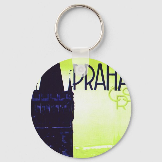 Praha Key Ring (Front)