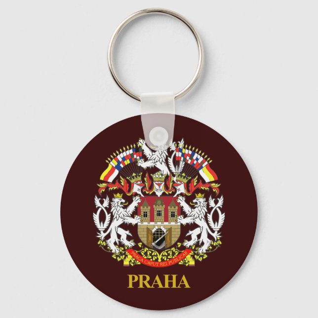 Praha (Prague) Key Ring (Front)
