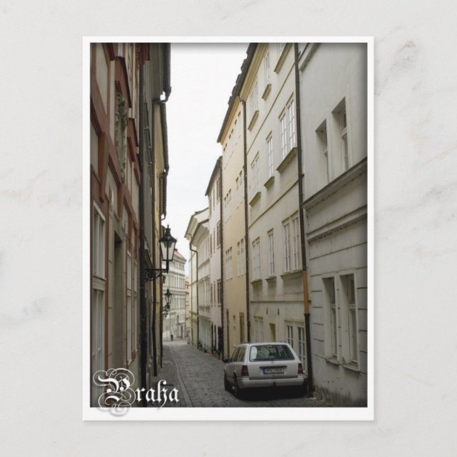 Praha - Street Postcard (Front)