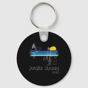Praia Brava Brazil, Surfing Beach Surf Guy With Do Key Ring