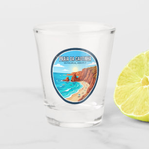 Praia da Caotinha Angola Shot Glass