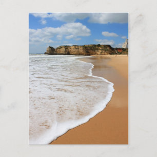 Praia da Rocha, Algarve beach in Portugal Postcard