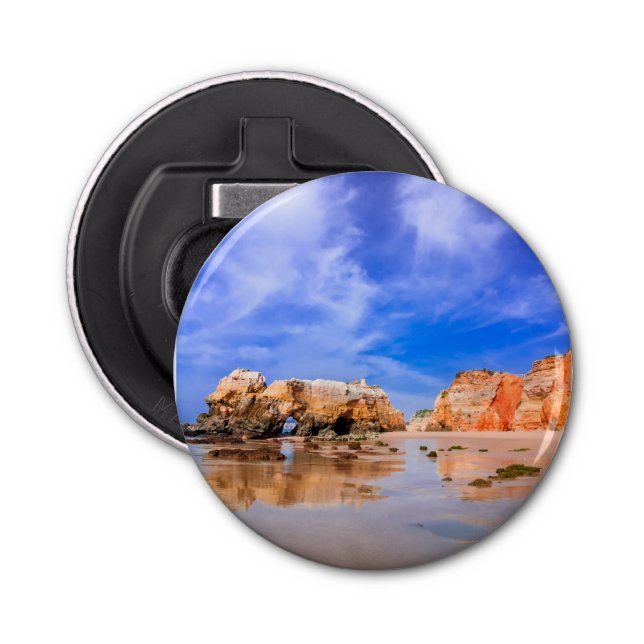 Praia da rocha Portugal Bottle Opener (Front)