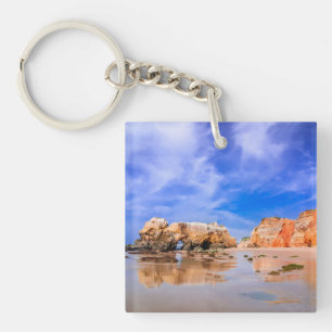 Praia da rocha Portugal Key Ring