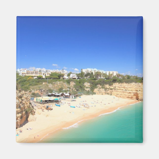 Praia da Senhora da Rocha Magnet (Front)