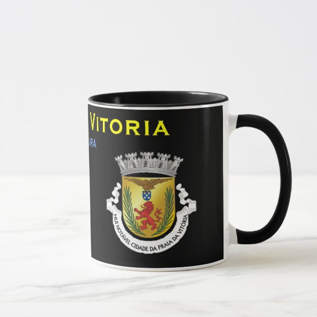 Praia da Vitoria Açores Mug (Right)