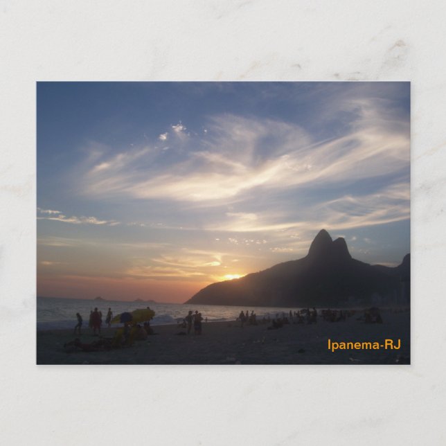 Praia de Ipanema Postcard (Front)