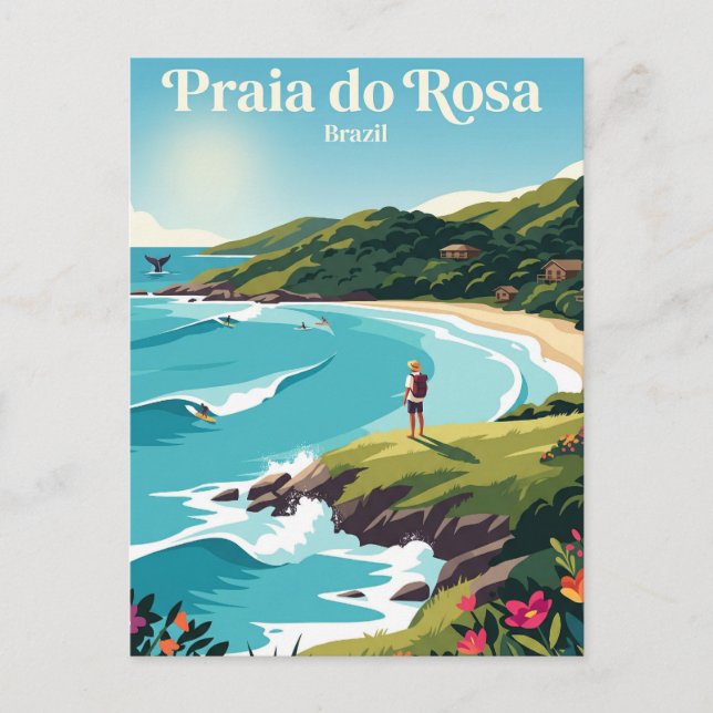 Praia do Rosa Brazil Postcard (Front)