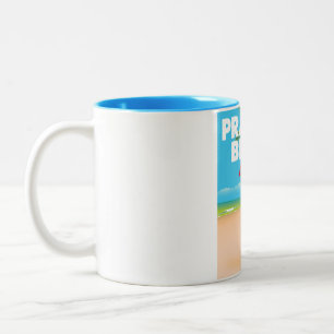 Prainha Beach Brazil Two-Tone Coffee Mug