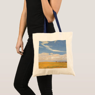 Prairie After Storm by Maynard Dixon, Vintage Art Tote Bag