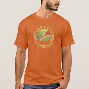 Prairie Boy in Saskatchewan, Alberta and Manitoba T-Shirt