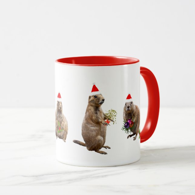 Prairie Christmas Mug (Front Right)
