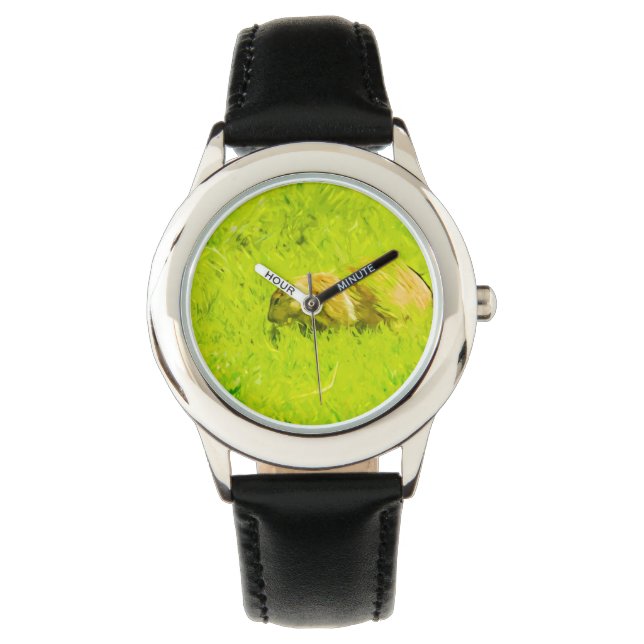 Prairie Dog Abstract Impressionism Watch (Front)
