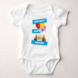 Prairie Dog Birthday Party Baby Bodysuit