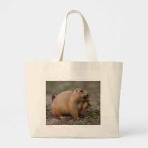 Prairie Dog Large Tote Bag