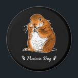 prairie dog which stands magnet<br><div class="desc">(C) PUKYUU-Japan</div>