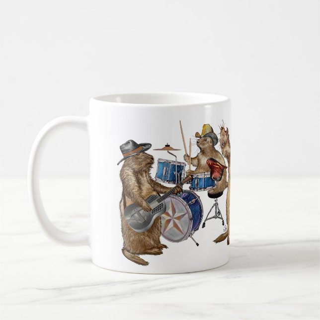 Prairie Dogs Coffee Mug (Left)